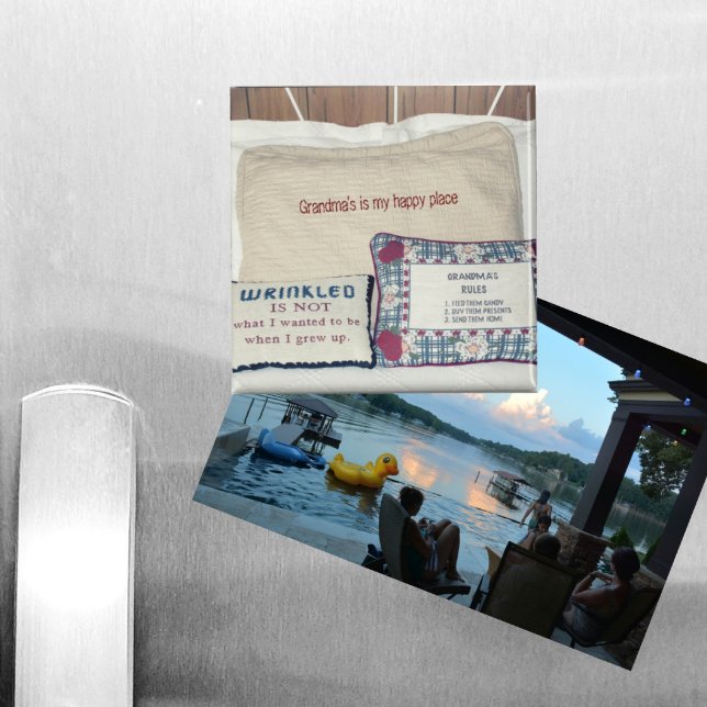 Oma's Place ist mein glücklicher Ort Magnet (Von Creator hochgeladen)