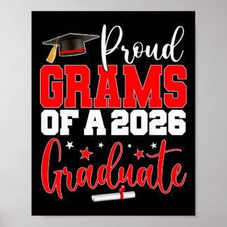 Omas Senior 2026 Stolz Omas Von Einem Abgänger 202 Poster