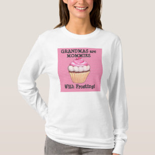 Omas sind Mütter mit Zuckerguss T-Shirt