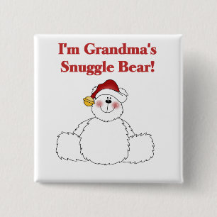 Oma's Snuggle Bear Tshirts und Geschenke Button