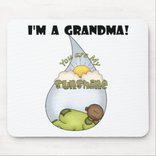 Oma's Sunshine-African American Boy Mousepad