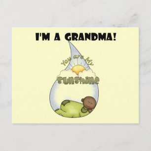 Oma's Sunshine-African American Boy Postkarte