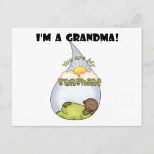 Oma's Sunshine-African American Boy Postkarte