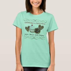 Oma's Sweeties, Personalisiertes Tee-Shirt T-Shirt
