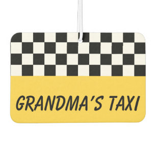 Omas Taxi Auto Luftverbesserer Geschenk Autolufterfrischer