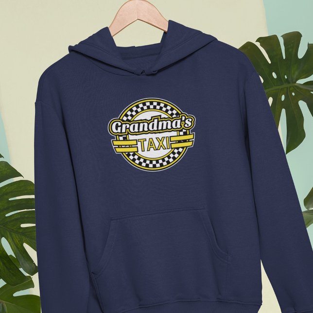 Oma's Taxi-Zeichen Hoodie (Von Creator hochgeladen)