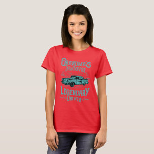 Omas Taxidienst Legendärer Fahrer T-Shirt