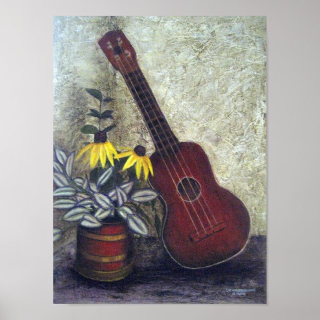 Oma's Ukulele Poster (Vorne)