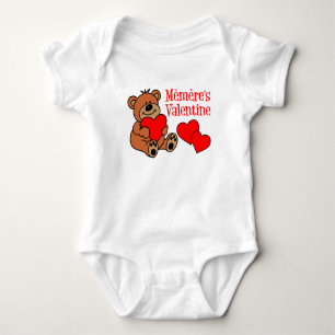 Omas Valentinstag Baby Strampler