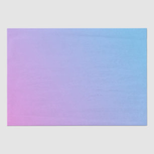 Ombra-Gewebe-Papier (blau bis rosa) Seidenpapier
