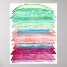 Ombre Aquarell- und Ölpastellfarben