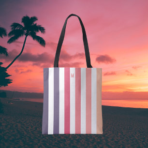 Ombre Beach Sunset Strip & Personalisiert Monogram