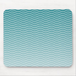 Ombre Blue Mousepad