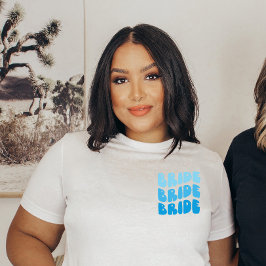 Ombre BRIDE Ich fühle mich wie ein britischer Jung T-Shirt