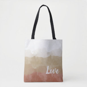Ombre Brown und Tan Liebe Graceful Gradient