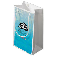 Ombre Damask individualisierbare Einkaufstasche