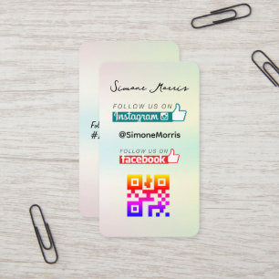 OMBRE Design Business Card Visitenkarte