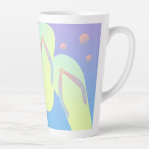 Ombre Flip Flop Sommer Milchtasse