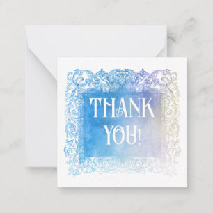 *~* Ombre Glitzer DANK IHNEN AP62 Flachbildschirm Mitteilungskarte