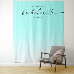 Ombré-Junggesellinnen-Abschiedsparty Hintergrund F Wandteppich