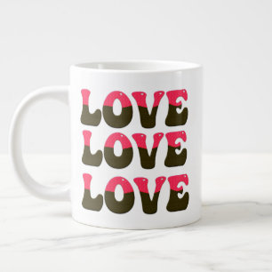 Ombre-Liebe Jumbo-Tasse