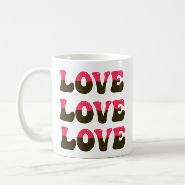 Ombre-Liebe Kaffeetasse (Links)