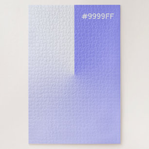 Ombre Lilac und White Gradient Schwierigkeit Puzzle