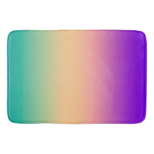 Ombre , mehrfarbig badematte