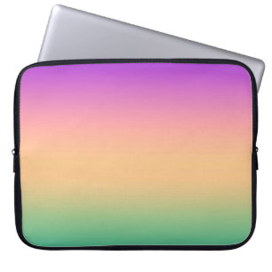Ombre , mehrfarbig laptopschutzhülle
