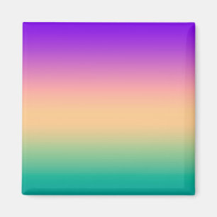 Ombre , mehrfarbig magnet