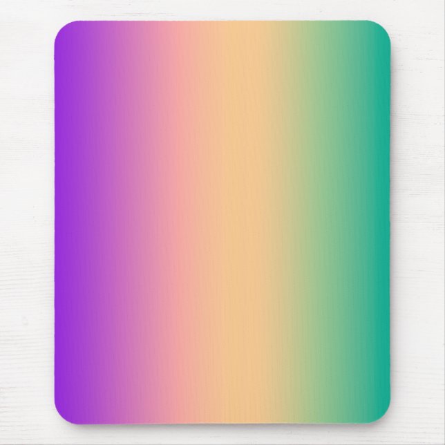 Ombre , mehrfarbig mousepad (Vorne)