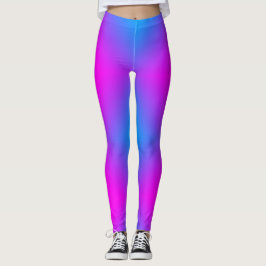 Ombre Pink Blue Lila 4Ann Leggings