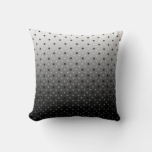Ombre Polka Dot Kissen