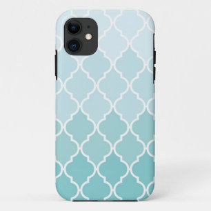 Ombre Quatrefoil iPhone Fall Case-Mate iPhone Hülle