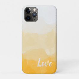 Ombre Saffron und Gelbe Liebe Case-Mate iPhone Hülle