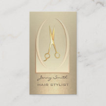 Ombre sanfte elegante moderne Luxus-Goldschere