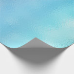 Ombre Sky Sea Blue Ocean Beach Tiffany Glass Geschenkpapier<br><div class="desc">Elegantes zeitgenössisches Verpackungspapier. Für alle Veranstaltungen wie Geburtstage,  Jubiläum,  neue Zuhause,  Abschluss-Ruhestand,  Weihnachten,  Valentine,  Firmenfeiern,  Hochzeitspackungen etc.</div>