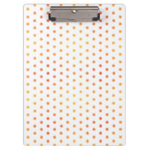 Ombre Sunburst Dot Clipboard - S