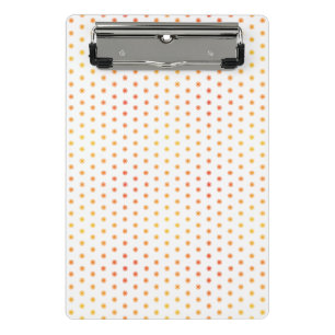 Ombre Sunburst Dot Mini Clipboard - XS Klemmbrett