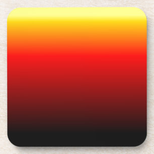 Ombre Sunset Getränkeuntersetzer