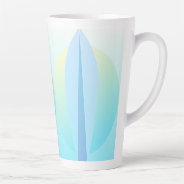 Ombre Surf Summer Milchtasse (Rechts)