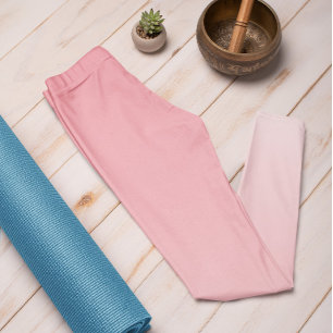 Ombre Trend Colorcreon Watermelon Pink Pastel Legg Leggings