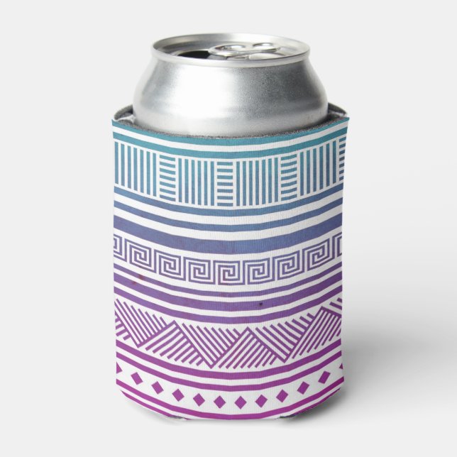 Ombre Vintag Aztec Tribal Andes Pattern Dosenkühler (Kanne Vorderseite)