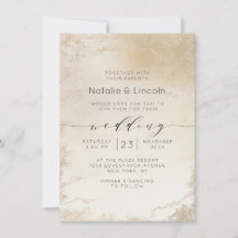 Ombre Yellow Mattiert Foil Watercolor Wedding