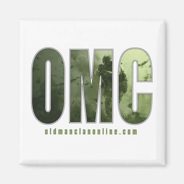 OMC Logo-Magnet Magnet (Vorne)
