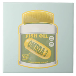 Omega 3 Fischöl Fliese