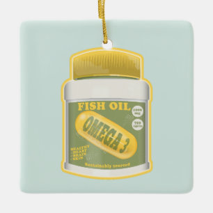 Omega 3 Fischöl Keramikornament