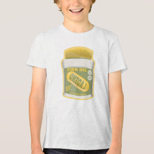 Omega 3 Fischöl Tri-Blend Shirt