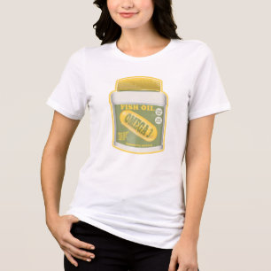 Omega 3 Fischöl Tri-Blend Shirt