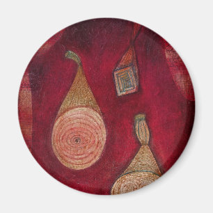 Omega 5, Fallen von Paul Klee Magnet